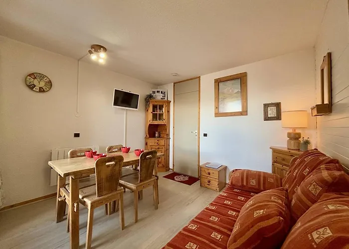 2 Pieces Pour 4 Pers. A La Plagne, Proche Pistes - Fr-1-353-61 *