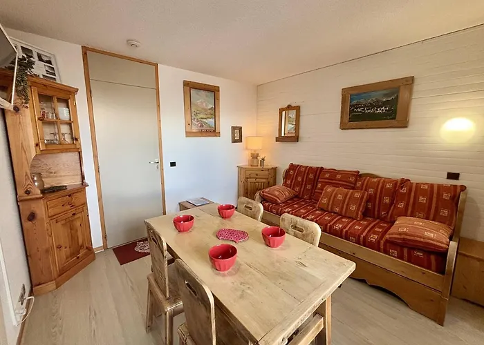 2 Pieces Pour 4 Pers. A La Plagne, Proche Pistes - Fr-1-353-61 *